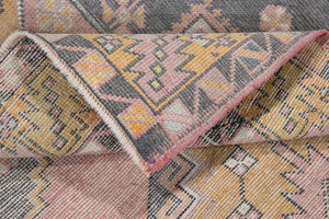 4x6 Old & Vintage Turkish Area Rug
