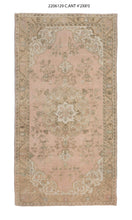 4x8 Old & Vintage Turkish Area Rug