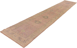 3x18 Modern Oushak Area Runner Rug