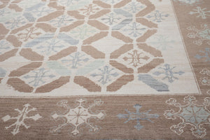 10x15 Modern Oushak Area Rug