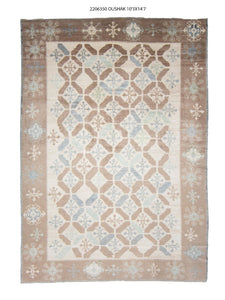 10x15 Modern Oushak Area Rug