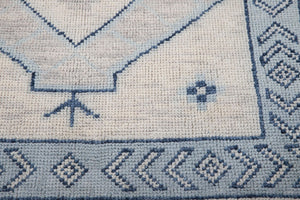 4x14 Modern Oushak Area Runner Rug
