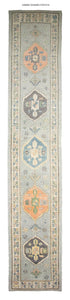 3x16 Modern Oushak Area Runner Rug