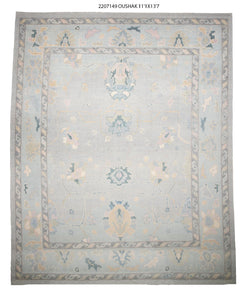 11x14 Modern Oushak Area Rug