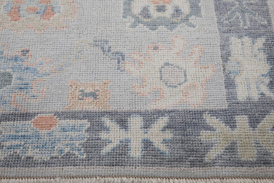 3x16 Modern Oushak Area Runner Rug