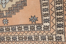 4x7 Old & Vintage Turkish Area Rug
