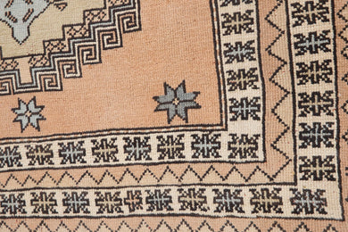 4x7 Old & Vintage Turkish Area Rug