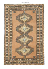 4x7 Old & Vintage Turkish Area Rug