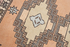 4x7 Old & Vintage Turkish Area Rug