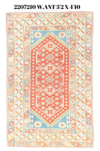 3x5 Old & Vintage Turkish Area Rug