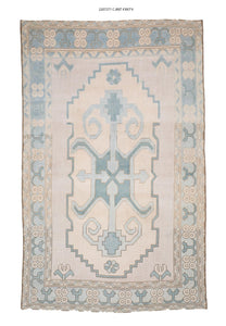 5x7 Old & Vintage Turkish Area Rug