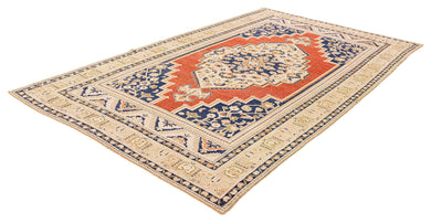 6x10 Old & Vintage Turkish Area Rug