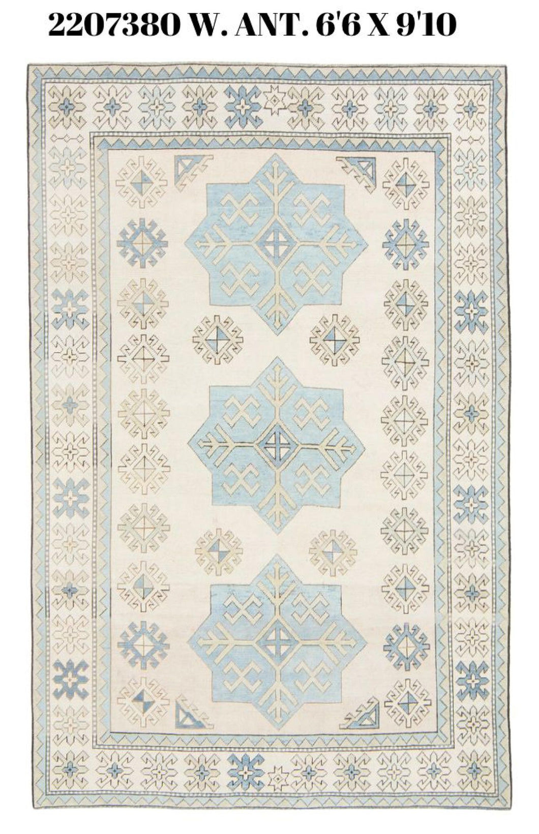 7x10 Old & Vintage Turkish Area Rug