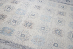9x11 Modern Oushak Area Rug