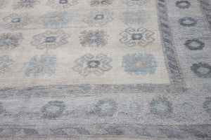 9x11 Modern Oushak Area Rug