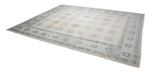 9x11 Modern Oushak Area Rug