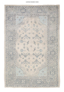 5x8 Modern Oushak Area Rug