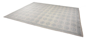 9x10 Moder Oushak Area Rug