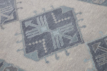 4x19 Modern Oushak Area Runner Rug