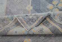 7x10 Modern Oushak Area Rug