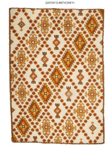 6x9 Old & Vintage Turkish Area Rug