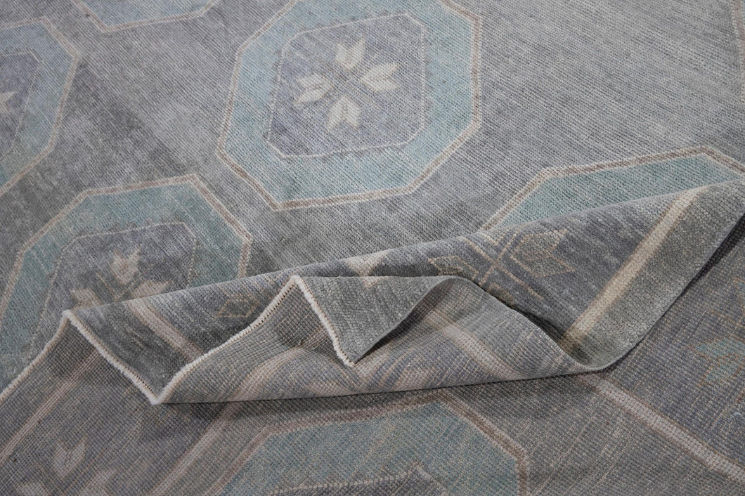 11x17 Modern Oushak Area Rug