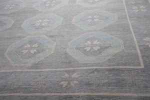 11x17 Modern Oushak Area Rug
