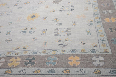 9x12 Modern Oushak Area Rug