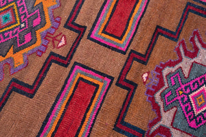 3x3 Old & Vintage Turkish Area Rug