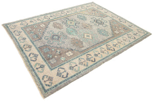 5x7 Modern Oushak Area Rug