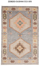 5x8 Modern Oushak Area Rug