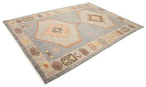 5x8 Modern Oushak Area Rug