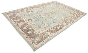 6x10 Modern Oushak Area Rug