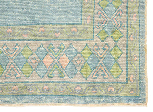 6x11 Modern Oushak Area Rug