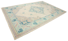 6x10 Modern Oushak Area Rug
