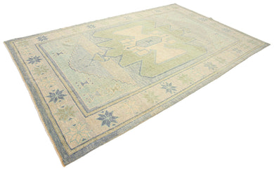 6x9 Modern Oushak Area Rug