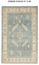 5x8 Modern Oushak Area Rug