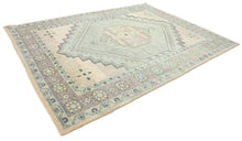 7x9 Modern Oushak Area Rug