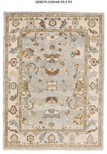 7x9 Modern Oushak Area Rug