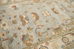 7x9 Modern Oushak Area Rug