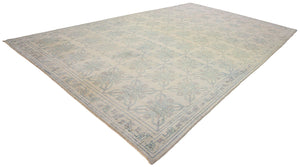 10x17 Modern Oushak Area Rug