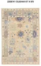 7x10 Modern Oushak Area Rug