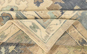 7x10 Modern Oushak Area Rug