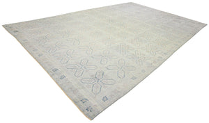 11x17 Modern Oushak Area Rug