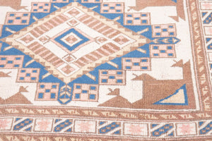 4x6 Old & Vintage Turkis Area Rug