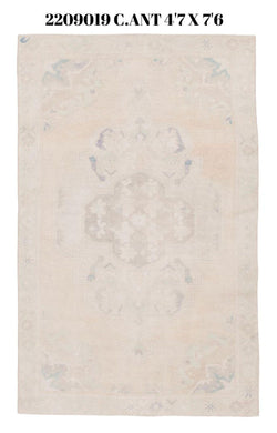 5x8 Old & Vintage Turkish Area Rug