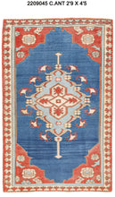 3x4 Old & Vintage Turkish Area Rug