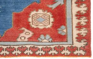 3x4 Old & Vintage Turkish Area Rug
