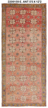 5x12 Old & Vintage Turkish Area Rug
