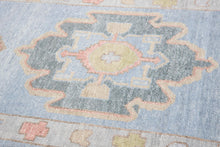 3x15 Modern Oushak Area Runner Rug
